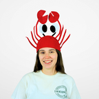 Crab Silly Hat