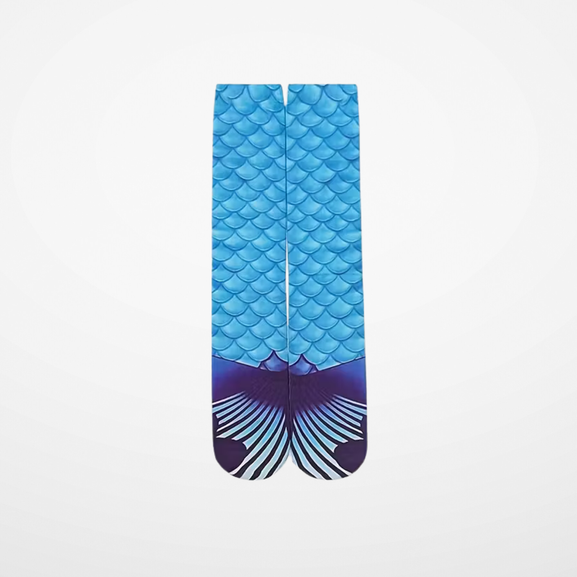 Mermaid Tail Calf-Length Socks
