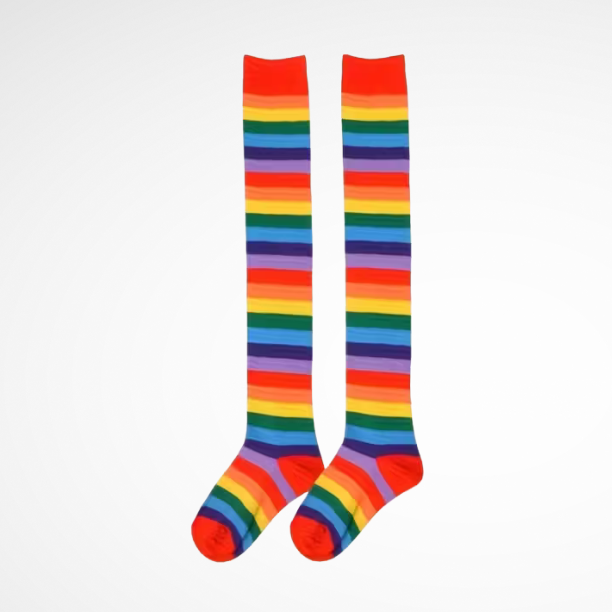 Rainbow Knee-High Socks