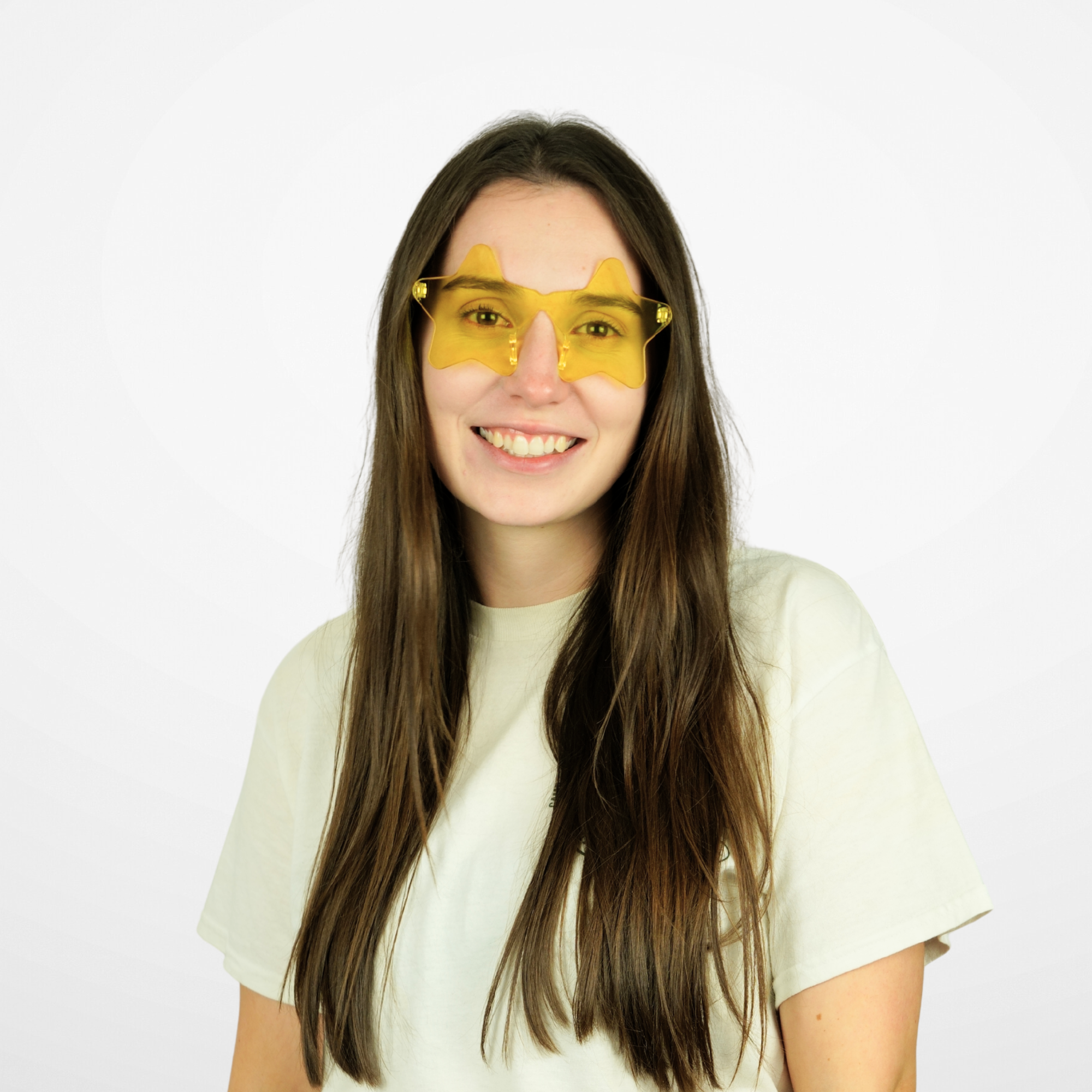 Tinted Frameless Star Glasses