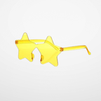 Tinted Frameless Star Glasses
