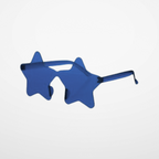 Tinted Frameless Star Glasses