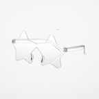 Tinted Frameless Star Glasses